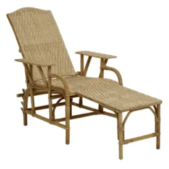 Grand mèreChaise longue en rotin modulable
