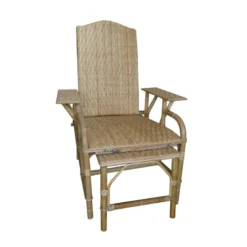 Grand mèreChaise longue en rotin modulable