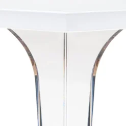 Ice Table carrée en polycarbonate et stratifié