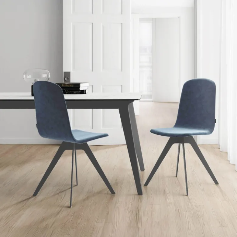 Infiné Table de salle à manger plateau en céramique