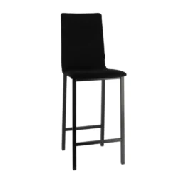 Koko Mobliberica® Tabouret snack en tissu dossier haut