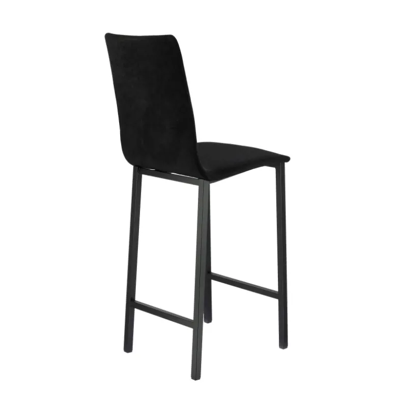 Koko Mobliberica® Tabouret snack en tissu dossier haut