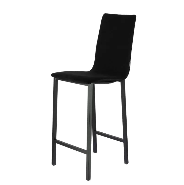 Koko Mobliberica® Tabouret snack en tissu dossier haut