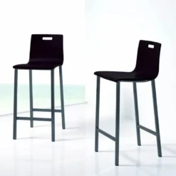 Koko Tabouret snack Mobliberica® dossier bas en bois