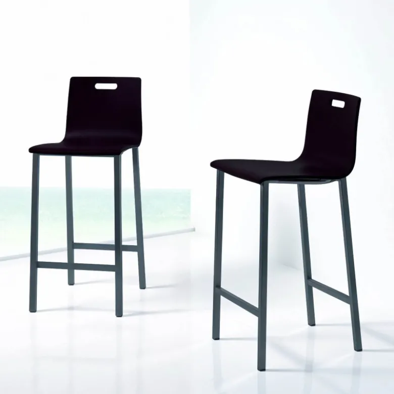 Koko Tabouret snack Mobliberica® dossier bas en bois
