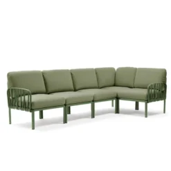 Komodo Canapé modulable d'extérieur 5 places