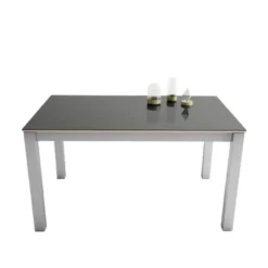 Kyoto Table rectangulaire en verre extensible