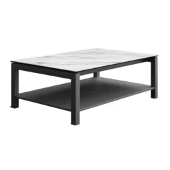 Lakera mini Table basse tendance en dekton et en acier