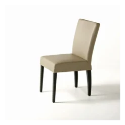 Matias Chaise contemporaine en synthétique et bois