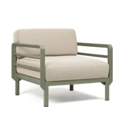 Maximo Fauteuil de jardin relax modulable avec accoudoirs