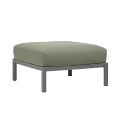 Maximo Pouf de jardin en polypropylène et tissu