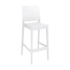 Maya Tabouret de bar empilable en polypropylène