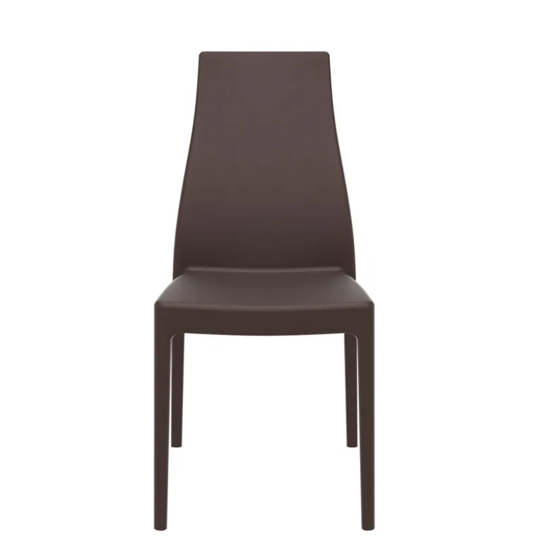 Miranda Chaise empilable en polypropylène