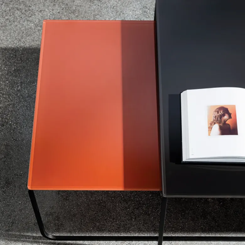 Nido Sovet® Table basse gigogne en verre