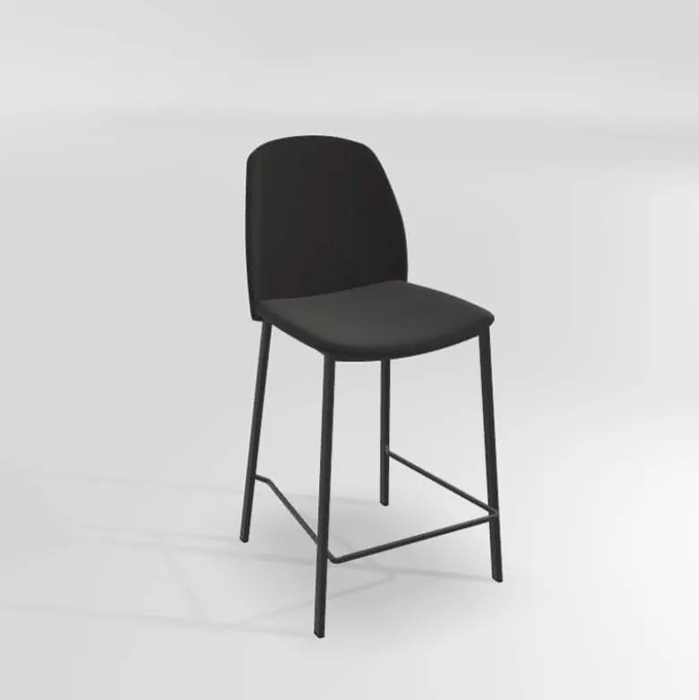 Olivia Tabouret snack moderne en tissu