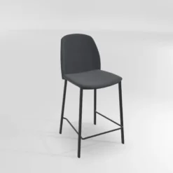 Olivia Tabouret snack moderne en tissu