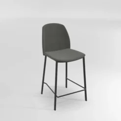 Olivia Tabouret snack moderne en tissu