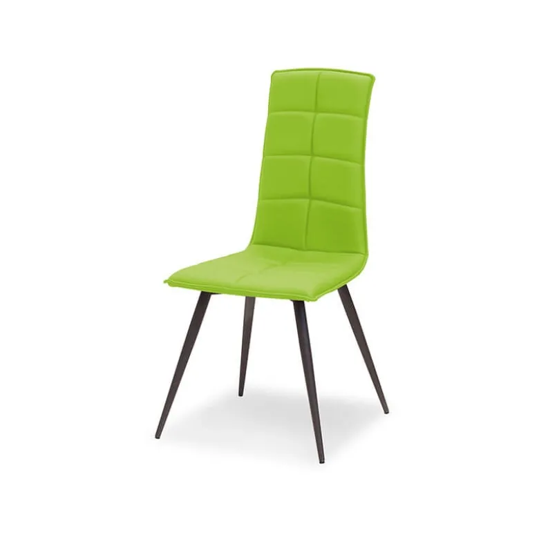 Oregon Chaise matelassée italienne avec pieds en métal