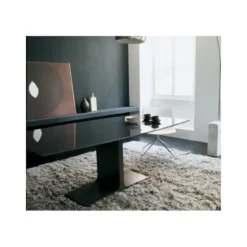 Palace Sovet® Table de salle à manger design rectangulaire en verre