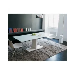 Palace Sovet® Table de salle à manger design rectangulaire en verre