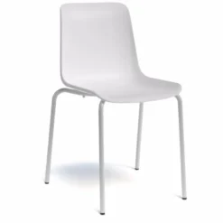 Paris Chaise empilable en polypropylène et métal