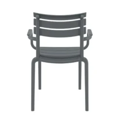 Paris Fauteuil moderne empilable en polypropylène