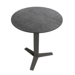 Peliccan Table ronde snack moderne en céramique