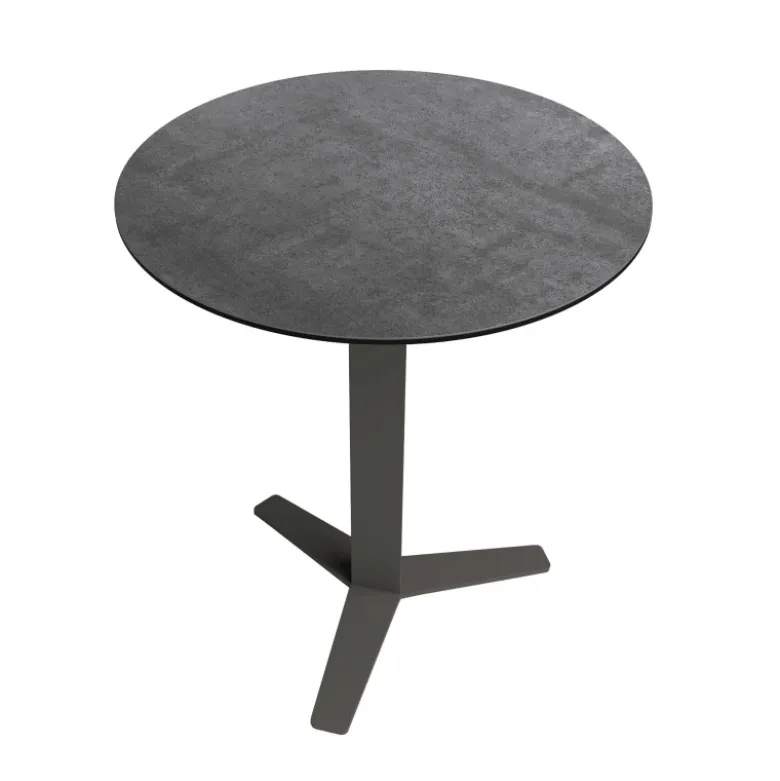 Peliccan Table ronde snack moderne en céramique