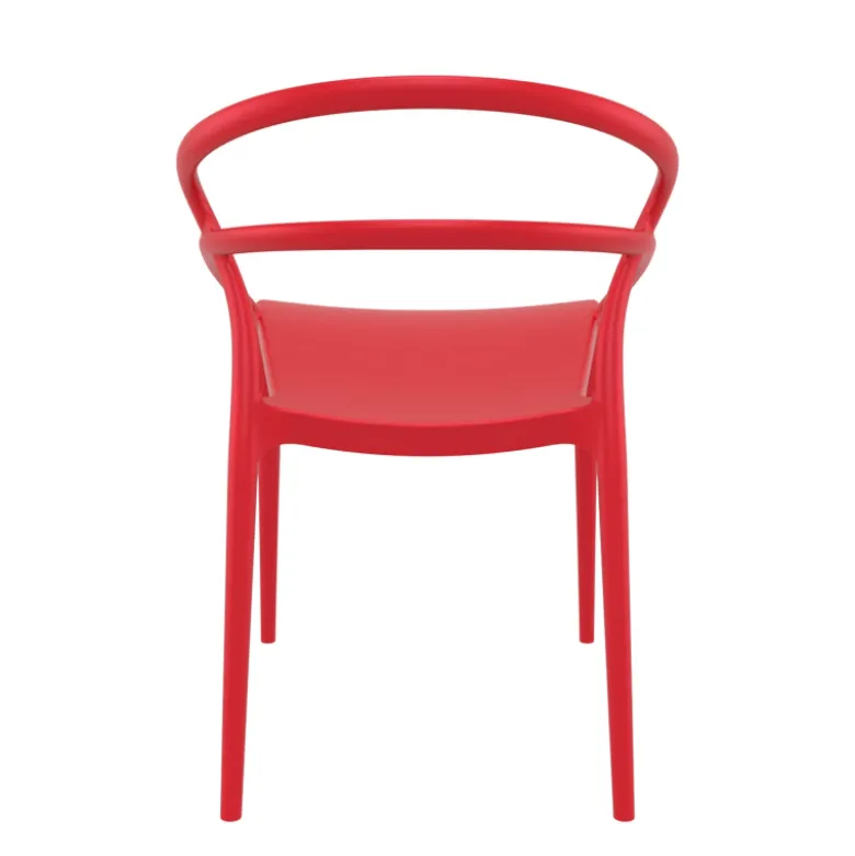 Pia Chaise de jardin tendance empilable en polypropylène
