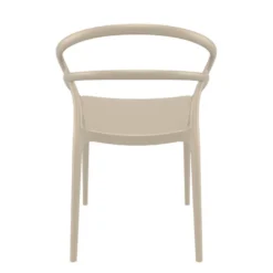 Pia Chaise tendance empilable en polypropylène