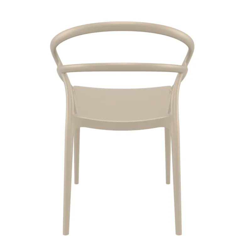 Pia Chaise tendance empilable en polypropylène