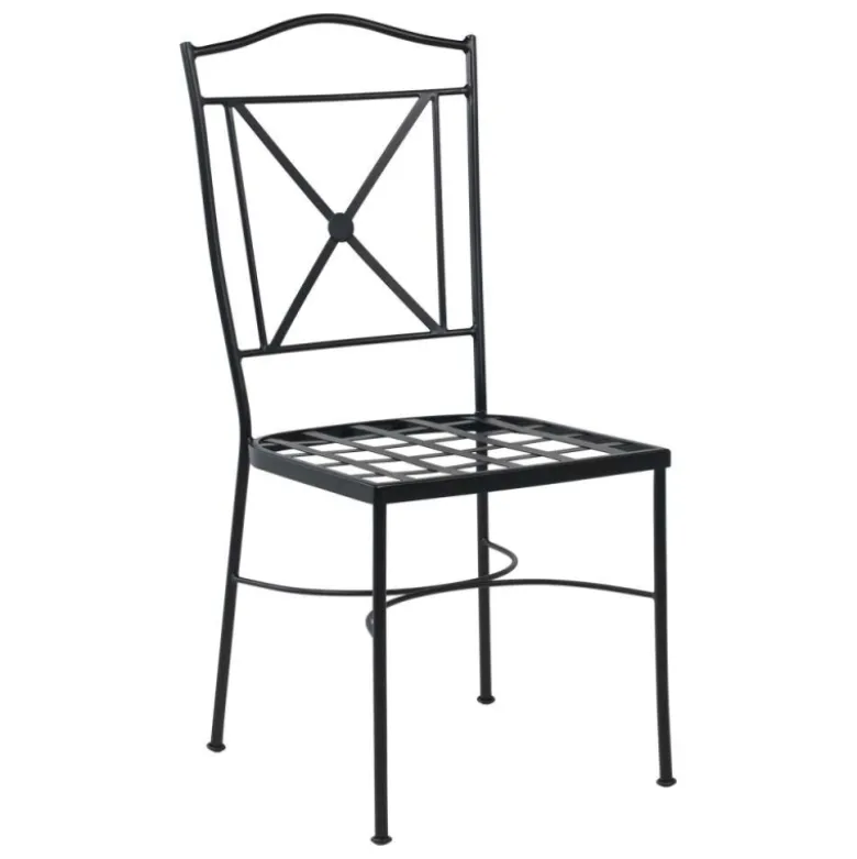 Pisa Chaise de jardin provençale en acier