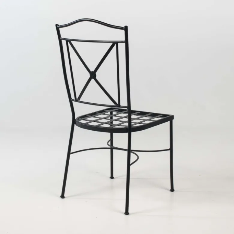 Pisa Chaise de jardin provençale en acier