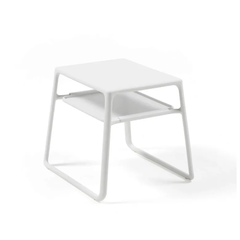 Pop Table basse de jardin carrée empilable en polypropylène