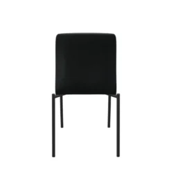 Pro'G Chaise moderne en métal et simili