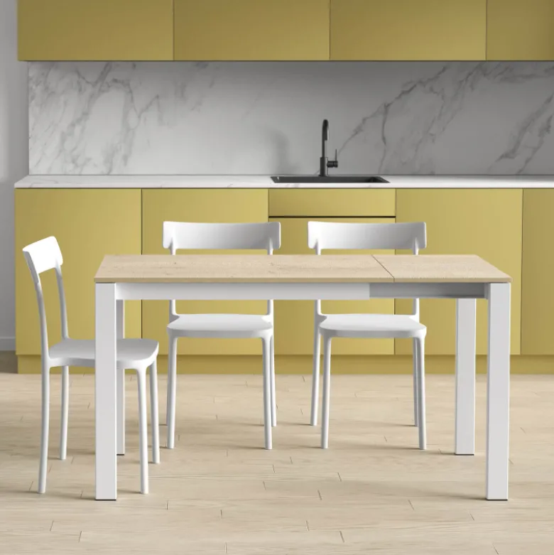 Puzzle Table de cuisine extensible en stratifié