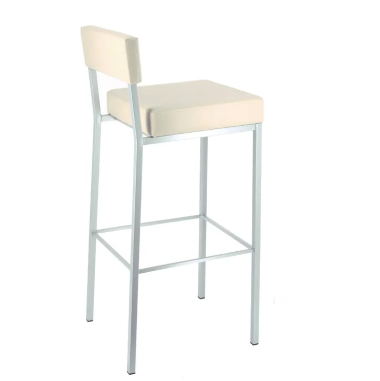 Quinta Tabouret de bar moderne en métal et simili