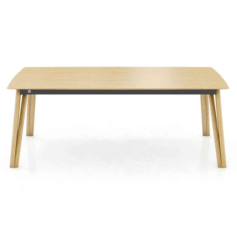 Rennes Mobitec® Table en bois massif extensible pieds épingle