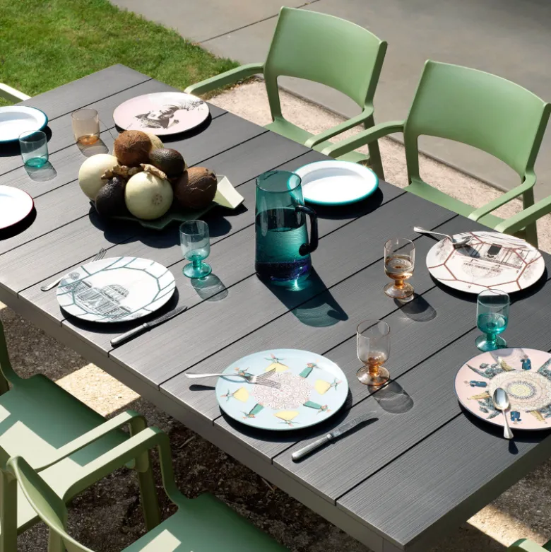 Rio Alu Table d'extérieur moderne extensible en aluminium