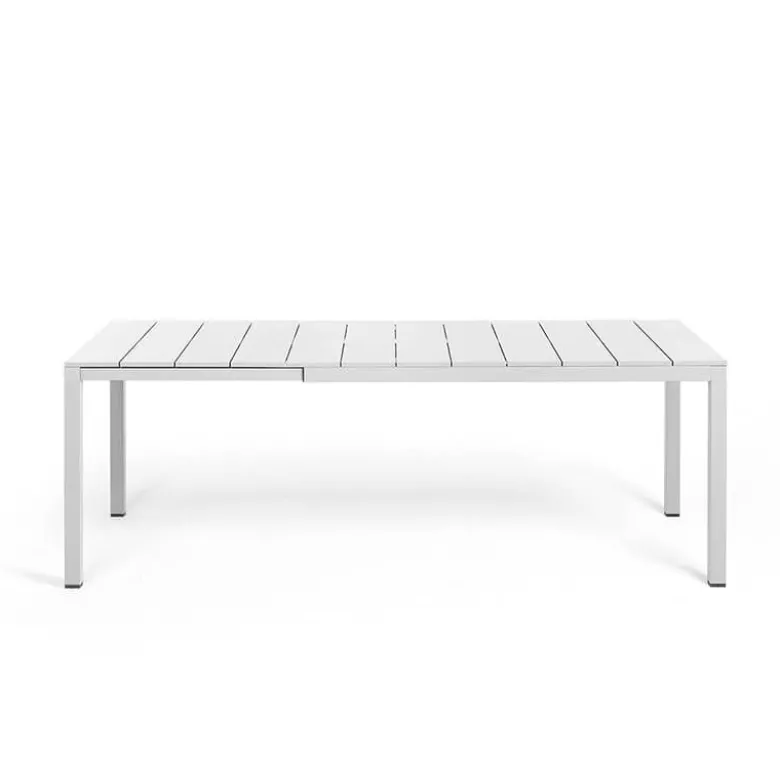 Rio Table de jardin extensible en polypropylène DurelTop et aluminium