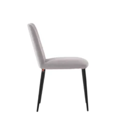 Rob C03 Mobitec® Chaise de salle à manger en tissu et métal