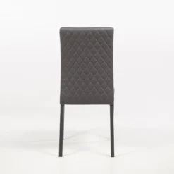 Roma Chaise contemporaine italienne dos matelassé