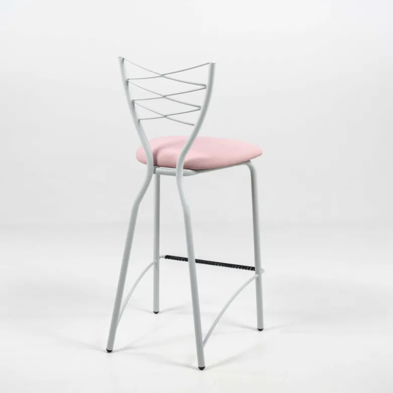 Romance Carrier® Tabouret snack contemporain en synthétique et métal