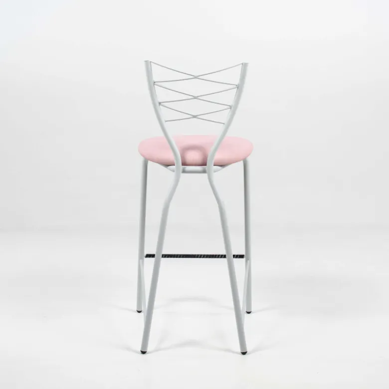 Romance Carrier® Tabouret snack contemporain en synthétique et métal