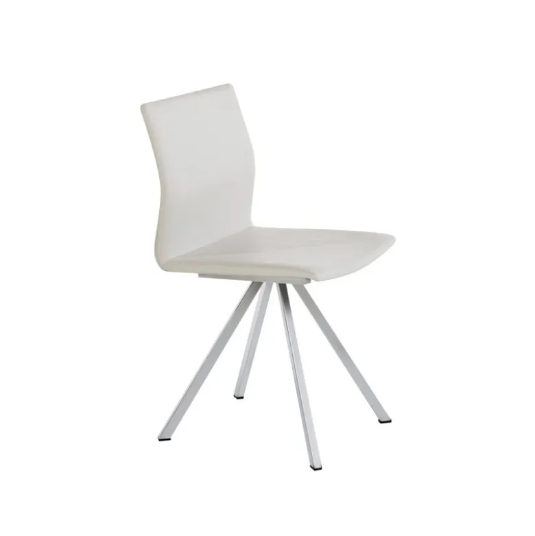 Silva Chaise design en métal et simili