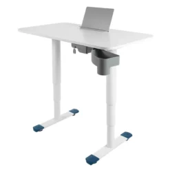 Sitness X Up 20/30 Bureau électrique réglable en hauteur rectangulaire blanc