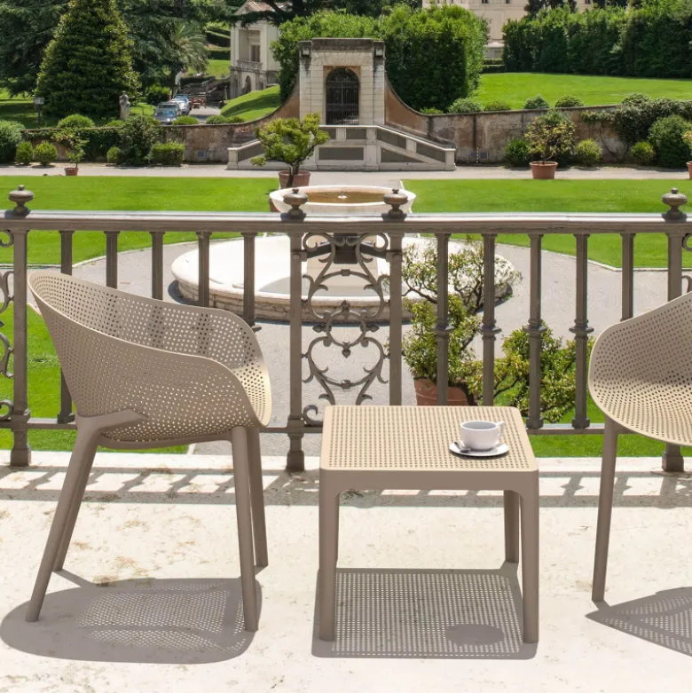 Sky Fauteuil de jardin design en polypropylène