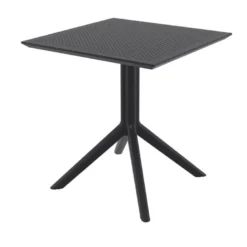 Sky Petite table carrée en résine