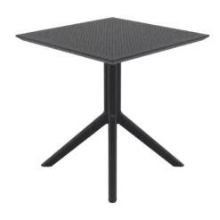Sky Petite table carrée en résine