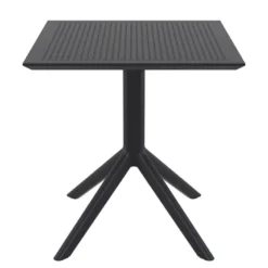 Sky Petite table carrée en résine